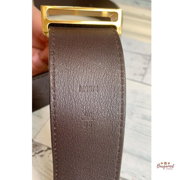 🛑SOLD🛑Authentic Louis Vuitton LV Facettes Belt - Picture 7 of 15